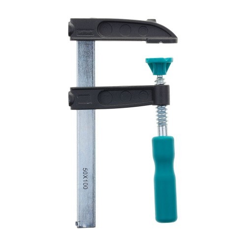 Sargento Tornillo 50mm Largo 1Pulgada SZ50-100 Wolfcraft