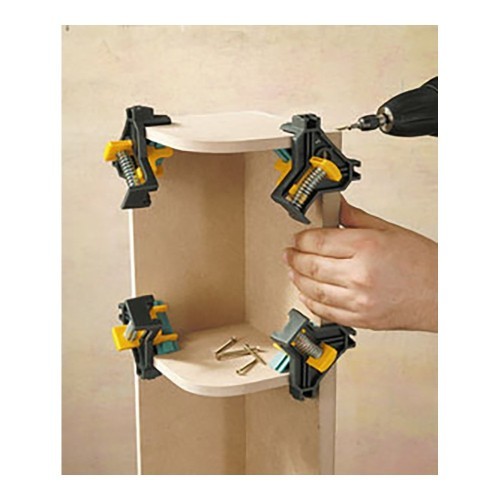 Sargento Esquinas Fijación 90° 2 Unidades Wolfcraft