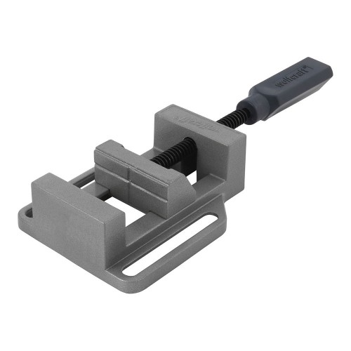 Mordaza De Banco Aluminio 60mm 200kg Sujeción Con Ranuras V Wolfcraft