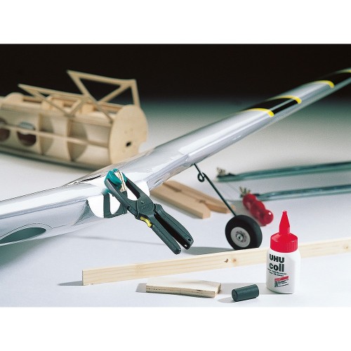 Pinza Carraca Plástico Fibra Vidrio 30mm 1Kg Pack2 WOLFCRAFT