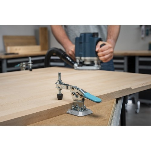 Dispositivo De Sujeción Rápida Aluminio 150Kg 0-38mm 20mm Wolfcraft