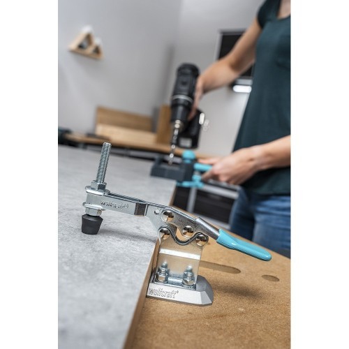 Dispositivo De Sujeción Rápida Aluminio 150Kg 0-38mm 20mm Wolfcraft