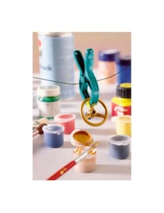 Pinza Mini Con Resorte Sujeción20mm 6Unidades Wolfcraft 2