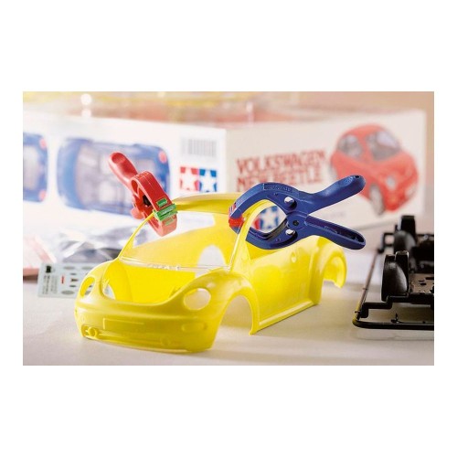 Pinza Mini Con Resorte Sujeción20mm 6Unidades Wolfcraft