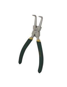 Alicate Seeger Curvo AceroCarbono 180mm Niquelado MangosAislados MOTA HERRAMIENTAS