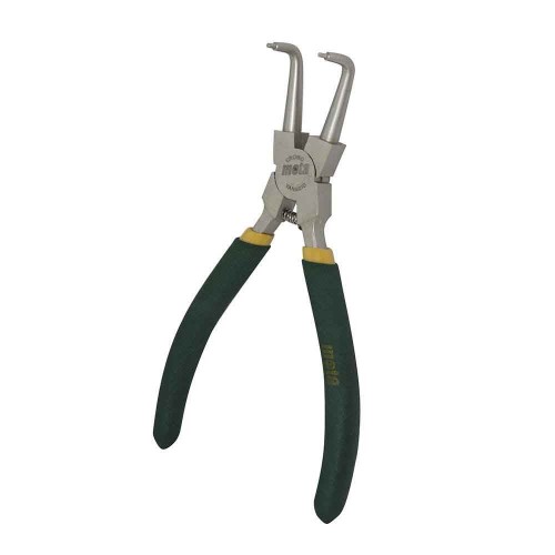 Alicate Seeger Curvo AceroCarbono 180mm Niquelado MangosAislados MOTA HERRAMIENTAS