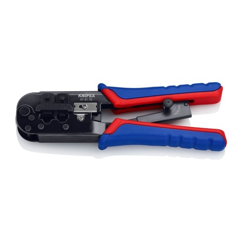 Crimpadora Acero 190x70x18mm Negro RJ11 RJ45 Guillotina KNIPEX