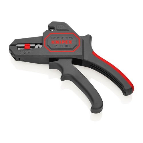 Alicate Pela Cables Automático 180x75x21mm Corte Preciso Plástico KNIPEX