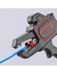 Alicate Pela Cables Automático 180x75x21mm Corte Preciso Plástico KNIPEX 2