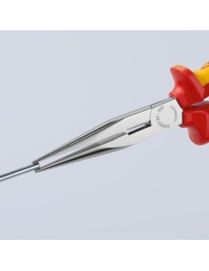 Alicate De Precisión Acero 200x56x19mm Mangos Aislados Cromado KNIPEX 2