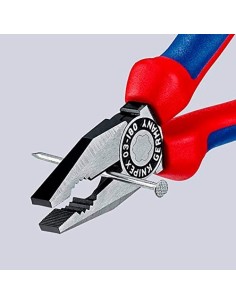 Alicate Universal Poliémero Antideslizante 180mm Negro KNIPEX 2