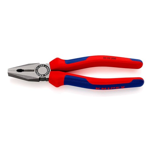 Alicate Universal Multicomponente 200mm Negro Corte Alambre KNIPEX