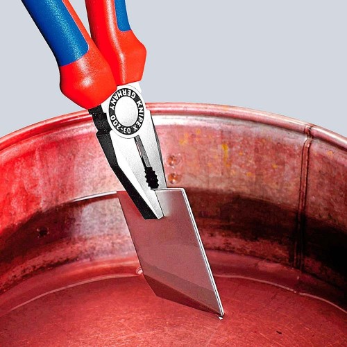 Alicate Universal Multicomponente 200mm Negro Corte Alambre KNIPEX