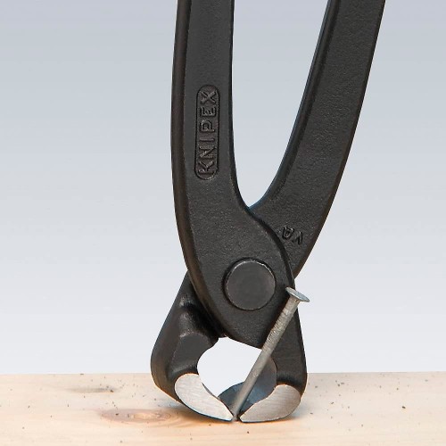 Tenaza Rusa Acero 220x45x23mm Negro Corte Biselado KNIPEX