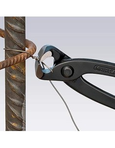 Tenaza Rusa Acero 250mm Negro Biselada Para Cortar Alambre KNIPEX 2