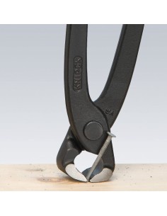 Tenaza Rusa Acero 300x48x24mm Negro Pulido Corte Alambre KNIPEX 2