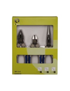 Juego Alicates Acero Alto Rendimiento 3 Piezas 180mm 160mm 200mm IRIMO