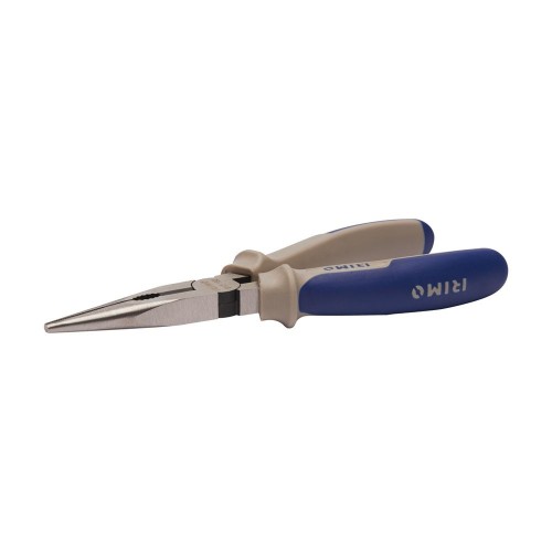 Alicate Boca Semi Redonda Acero 201mm Mango Bimaterial Irimo