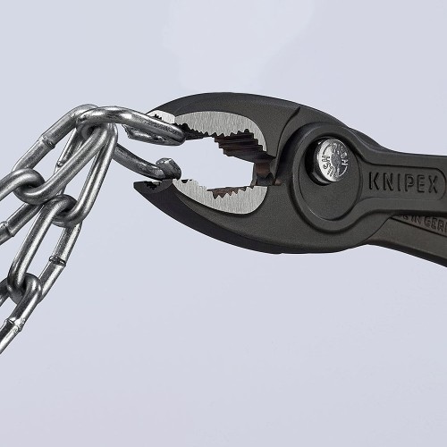 Alicate Ajustable Acero 200mm Agarre Frontal Lateral KNIPEX