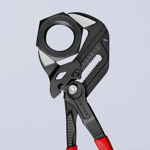 Llave Ajustable Acero 250mm Mordazas Planas KNIPEX