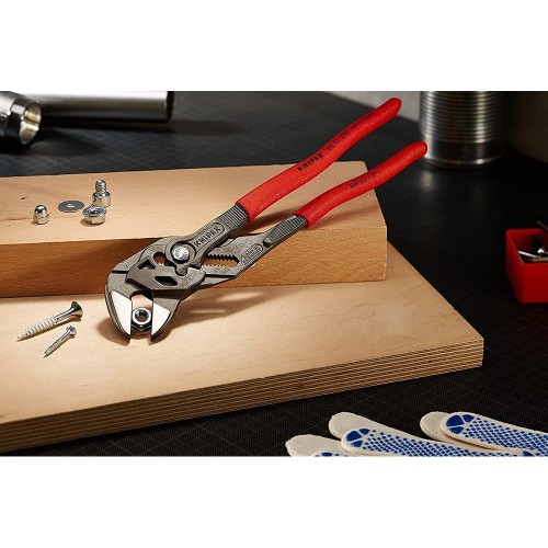 Llave Ajustable Acero 250mm Mordazas Planas KNIPEX