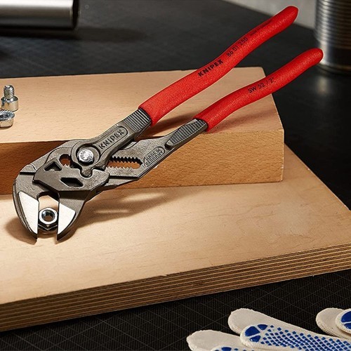 Llave Ajustable Acero 250mm Mordazas Planas KNIPEX