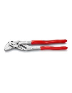Alicate Llave Acero Cromado 250mm Mordazas Planas Recubierto KNIPEX