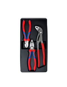 Juego Alicates Acero 3Piezas Multipropósito KNIPEX