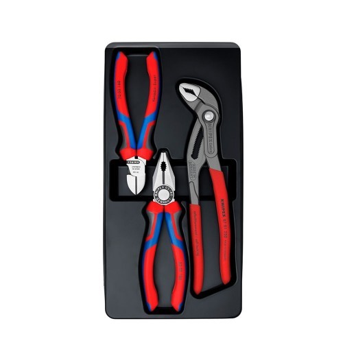 Juego Alicates Acero 3Piezas Multipropósito KNIPEX