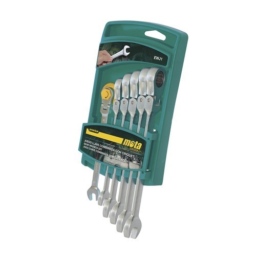 Juego Llaves Combinadas Articuladas Carraca 8-17mm MOTA HERRAMIENTAS