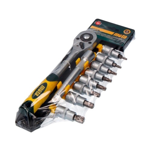 Set Bocallaves Torx AceroCRV 1/2 Pulgada 10 Piezas MOTA HERRAMIENTAS
