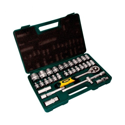 Juego Llaves De Vaso Cromo Vanadio 32 Pcs 1/2 Pulgadas MOTA HERRAMIENTAS