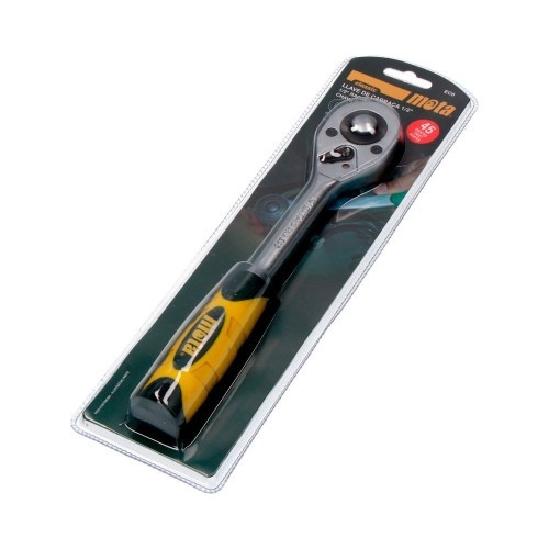 Llave Carraca Acero Cromo Vanadio Encastre 1/2 Pulg 45 Dientes MOTA HERRAMIENTAS