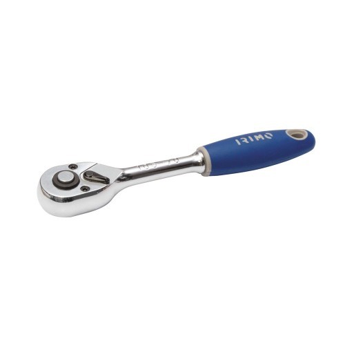 Llave Carraca Acero 1/4 Pulgadas 72 Dientes Mango Antideslizante IRIMO