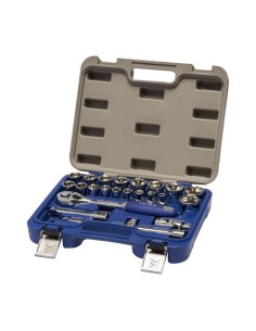 Juego Llaves Carraca 1/2 Pulgada Acero Cromado 8-32mm 23Piezas IRIMO