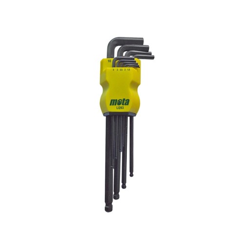 Juego Llaves Hexagonales Acero Extra LQ93 MOTA HERRAMIENTAS