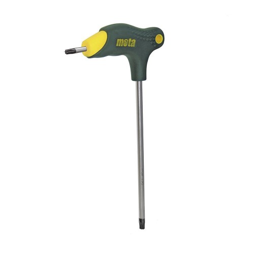 Llave Torx T Mango Bi-Inyectado Cromo-Vanadio T27 5.5x125mm MOTA HERRAMIENTAS