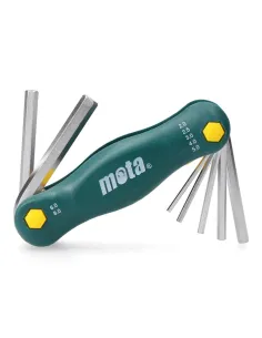 Juego Llaves Allen Acero Plegables LQ71 MOTA HERRAMIENTAS