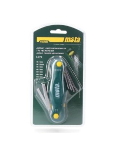 Juego Llaves Allen Acero Plegables LQ71 MOTA HERRAMIENTAS 2