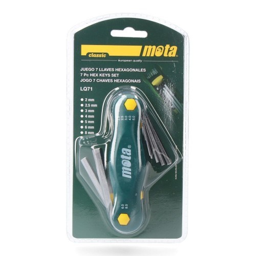 Juego Llaves Allen Acero Plegables LQ71 MOTA HERRAMIENTAS