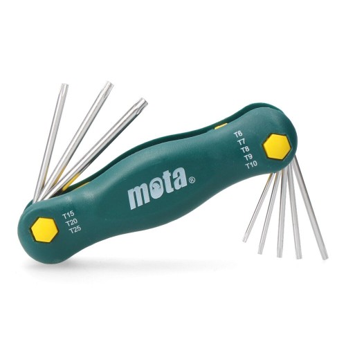 Juego Llaves Torx Tipo Navaja Acero LR81 MOTA HERRAMIENTAS