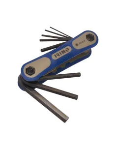 Juego Llaves Hexagonales Acero 1.5-8mm Pavonadas Estuche Irimo