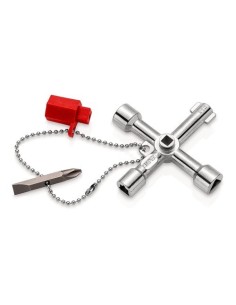 Llave Armario Control 76mm Punta Bit Reversible 1.0x7mm PH2 KNIPEX