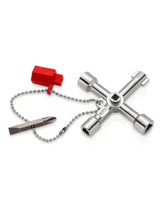 Llave Armario Control 76mm Punta Bit Reversible 1.0x7mm PH2 KNIPEX