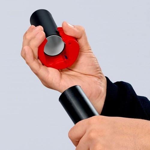 Cortatubos Plástico 20-50mm Espesor2.4mm MangoPlástico BIX 902210B KNIPEX