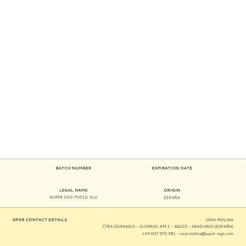 Tijera Corte Tubo Plástico Aluminio 42mm Acero Inoxidable SUPER EGO