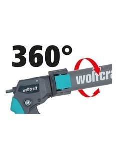 Pistola Selladora Uso Cartucho 310ml Sistema Antigoteo Wolfcraft 2