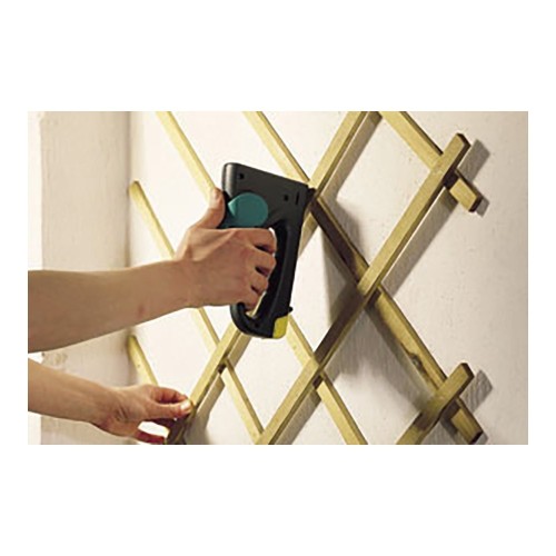 Grapadora Manual Plástico Para Grapas 6-14mm Y Clavos 16mm Wolfcraft