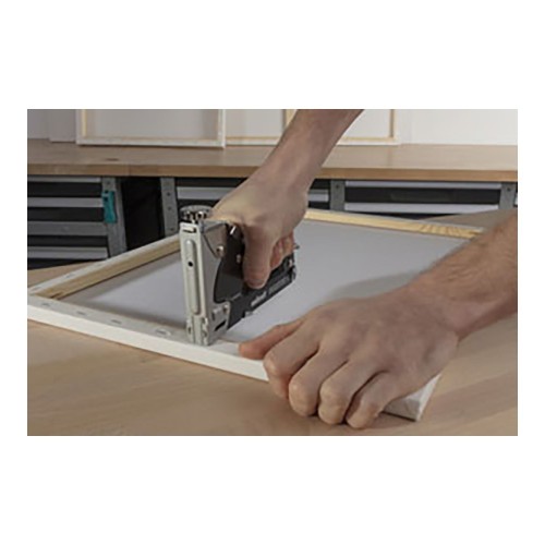 Grapadora Manual Caja Metálica Para Grapas 4-14mm Incluye 1000 Grapas 8mm WOLFCRAFT