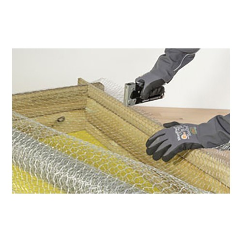 Grapadora Metálica Para Grapas 4-8mm Incluye 1000Unidades 8mm WOLFCRAFT